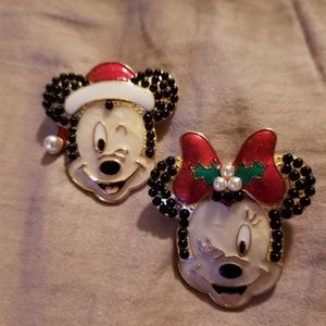 Holiday Disney earrings perfect for the park